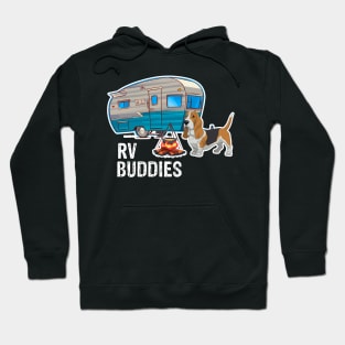 Basset Hound Dog Rv Buddies Pet Lovers Funny Camping Camper Hoodie